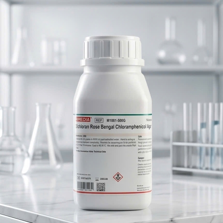 Dichloran Rose Bengal Chloramphenicol Agar (DRBC Agar) – Himedia M1881