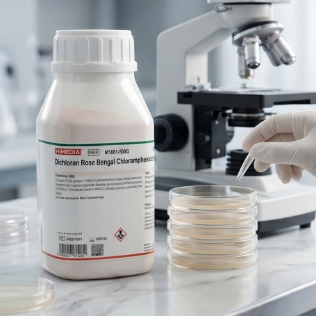 Dichloran Rose Bengal Chloramphenicol Agar (DRBC Agar) – Himedia M1881