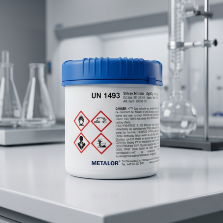 Silver Nitrate  AgNO₃ 99.9% – METALOR