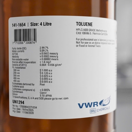 Toluene HPLC Grade của VWR Chemicals (Avantor
