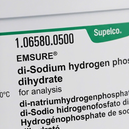 Disodium Hydrogen Phosphate Dihydrate, Sodium Phosphate Dibasic Dihydrate Na₂HPO₄·2H₂O Merck