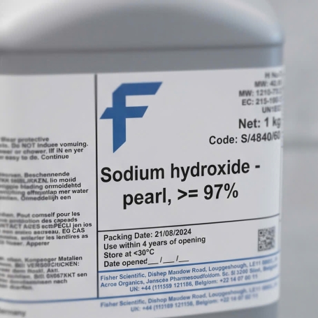 Sodium Hydroxide (NaOH Fisher