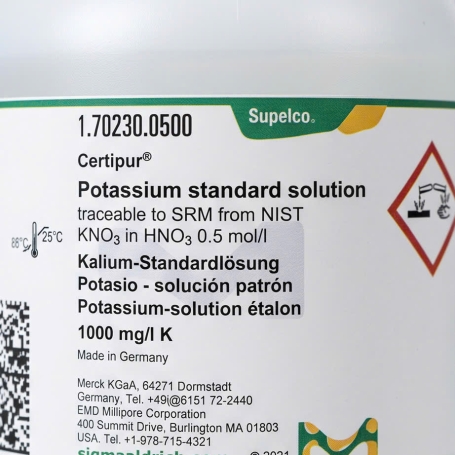 Potassium Standard Solution  -Merck / Supelco