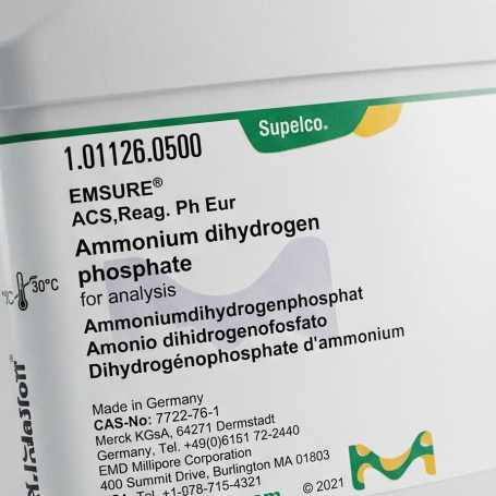 Ammonium dihydrogen phosphate (NH₄H₂PO₄)  Merck / Supelco,