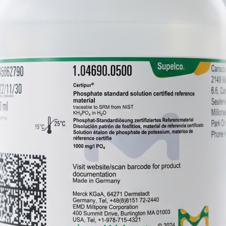 Phosphate standard solution  Merck / Supelco – Certipur
